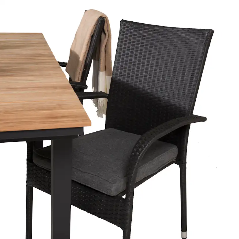 Matgrupp Venture Home Meya 160/240 med 4 Asta Stolar