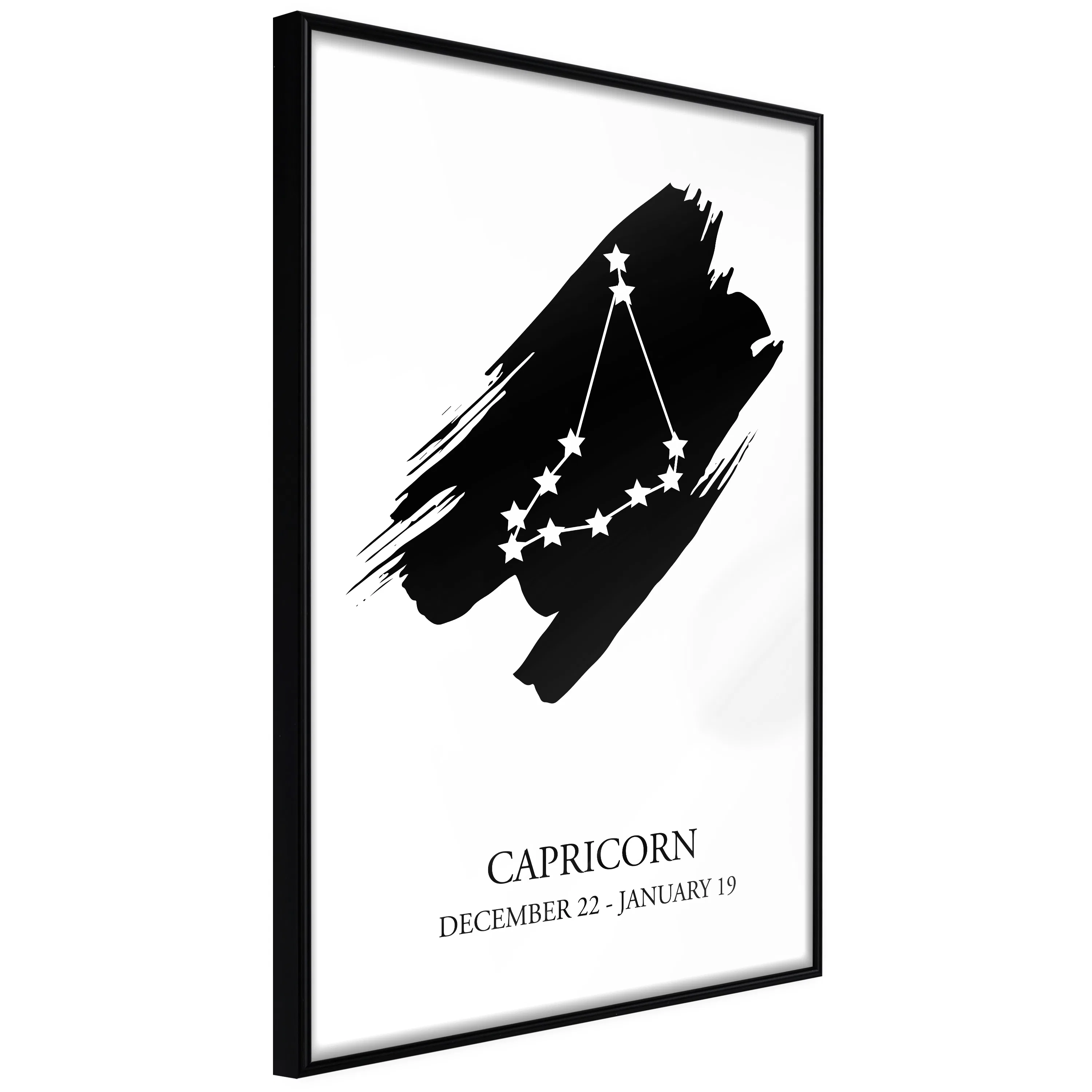 Poster Artgeist Affisch Zodiac Signs Capricorn