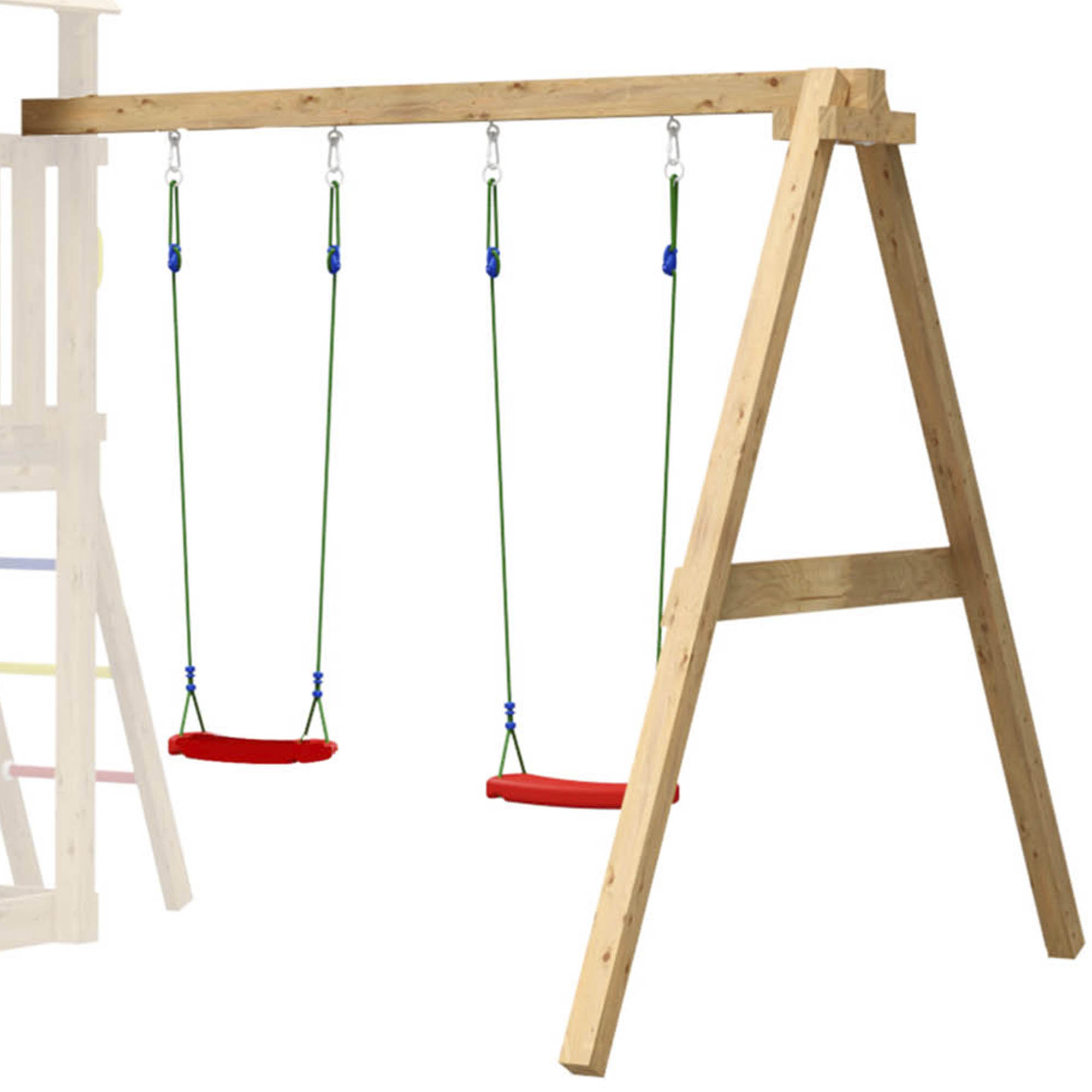 Gungmodul Jungle Gym 200 Komplett Trä
