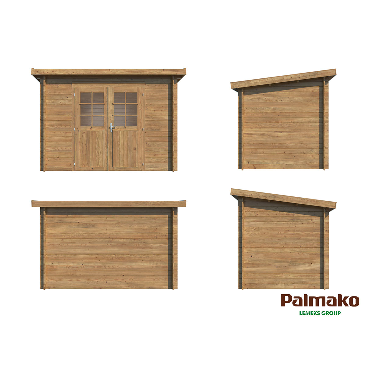 Stuga Palmako Alice 5,0 m2 (inv. 4,7 m2)