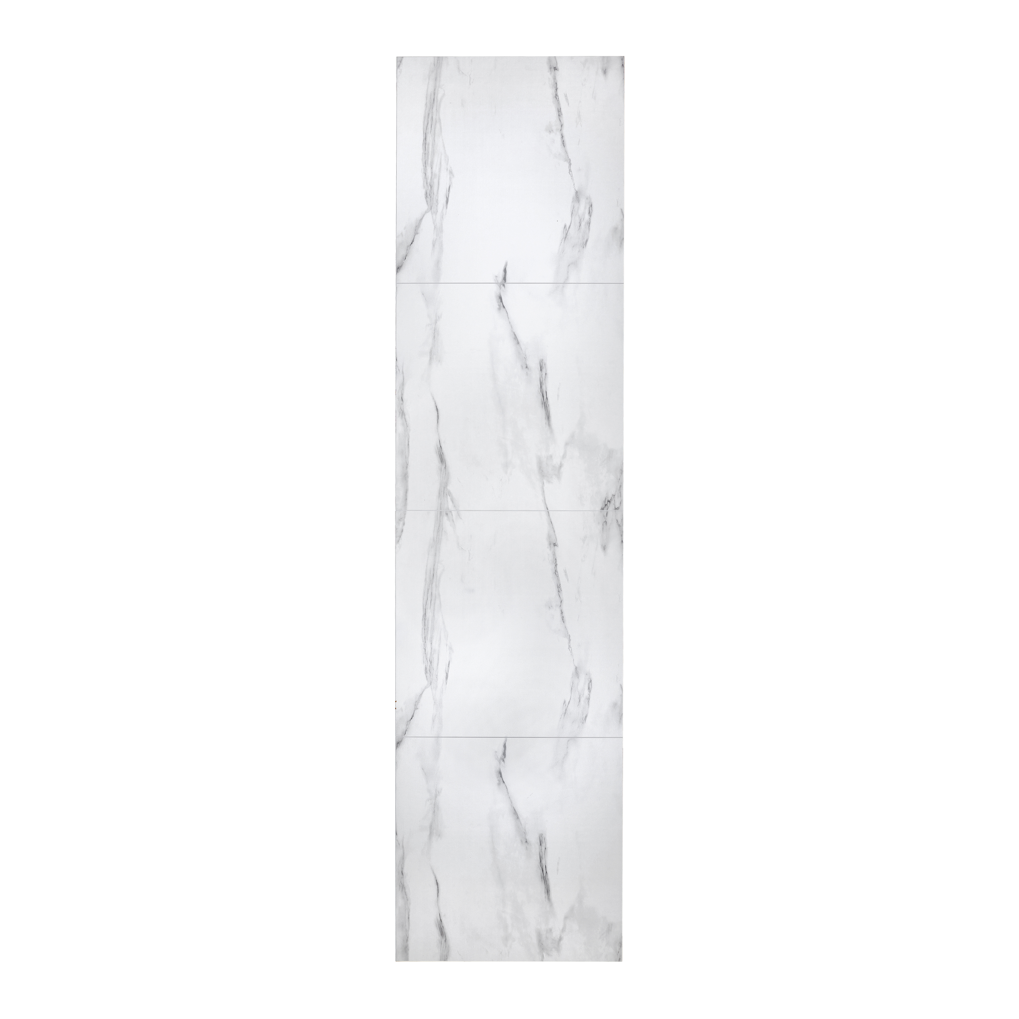 Våtrumsskiva BerryAlloc Wall & Water Vit Marmor 60x60