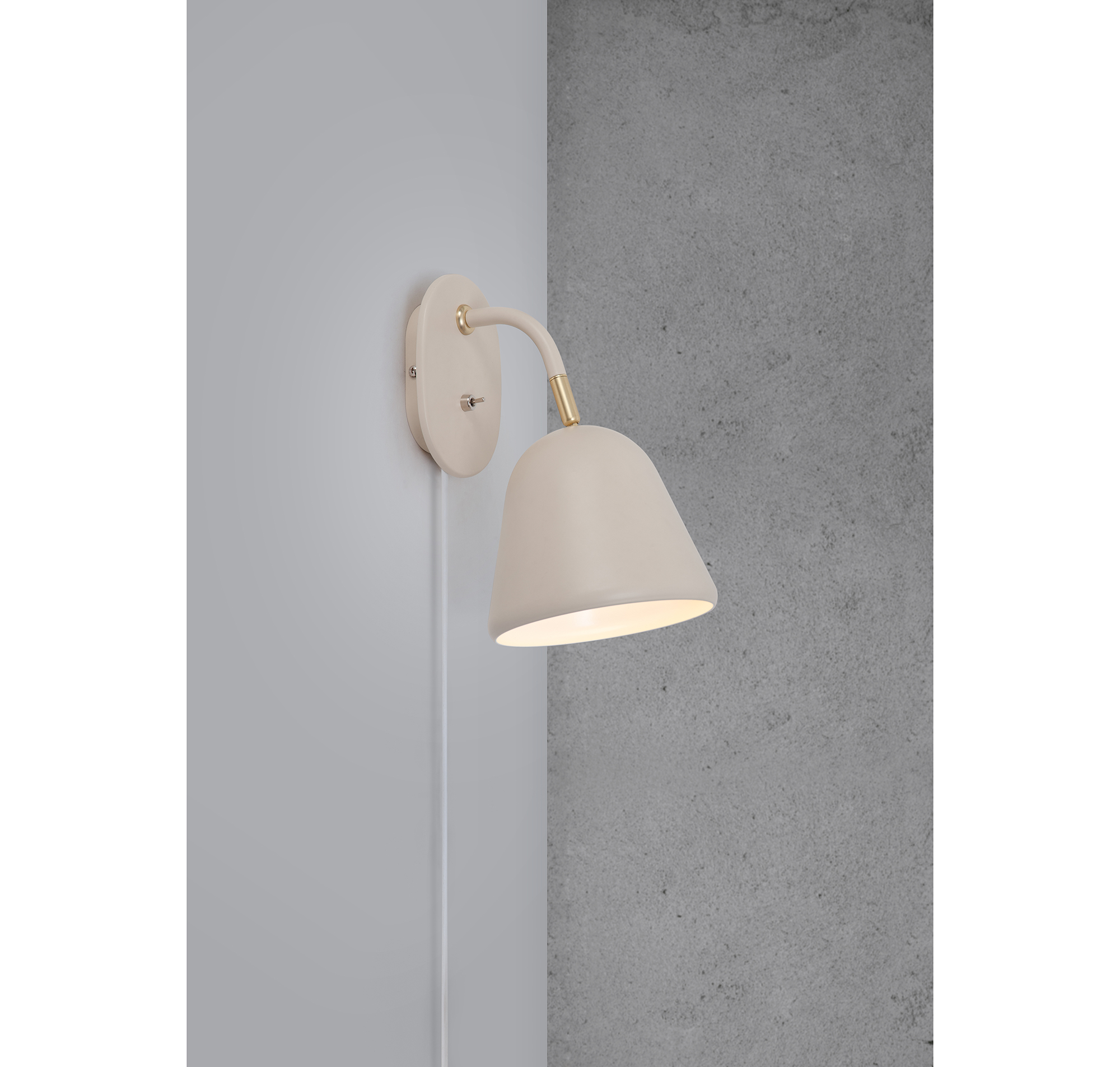 Vägglampa Nordlux Fleur Sänglampa med E14 Sockel