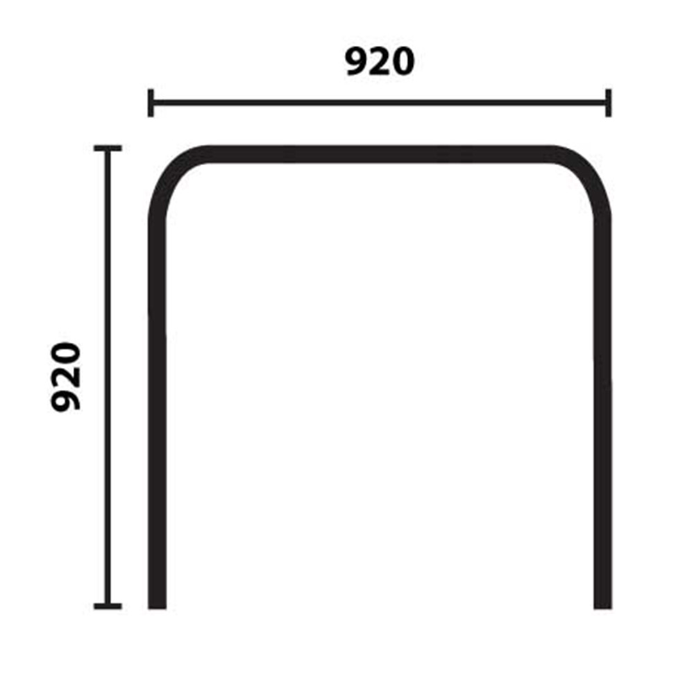 Duschsarg Leif Arvidsson 92x92x92 cm