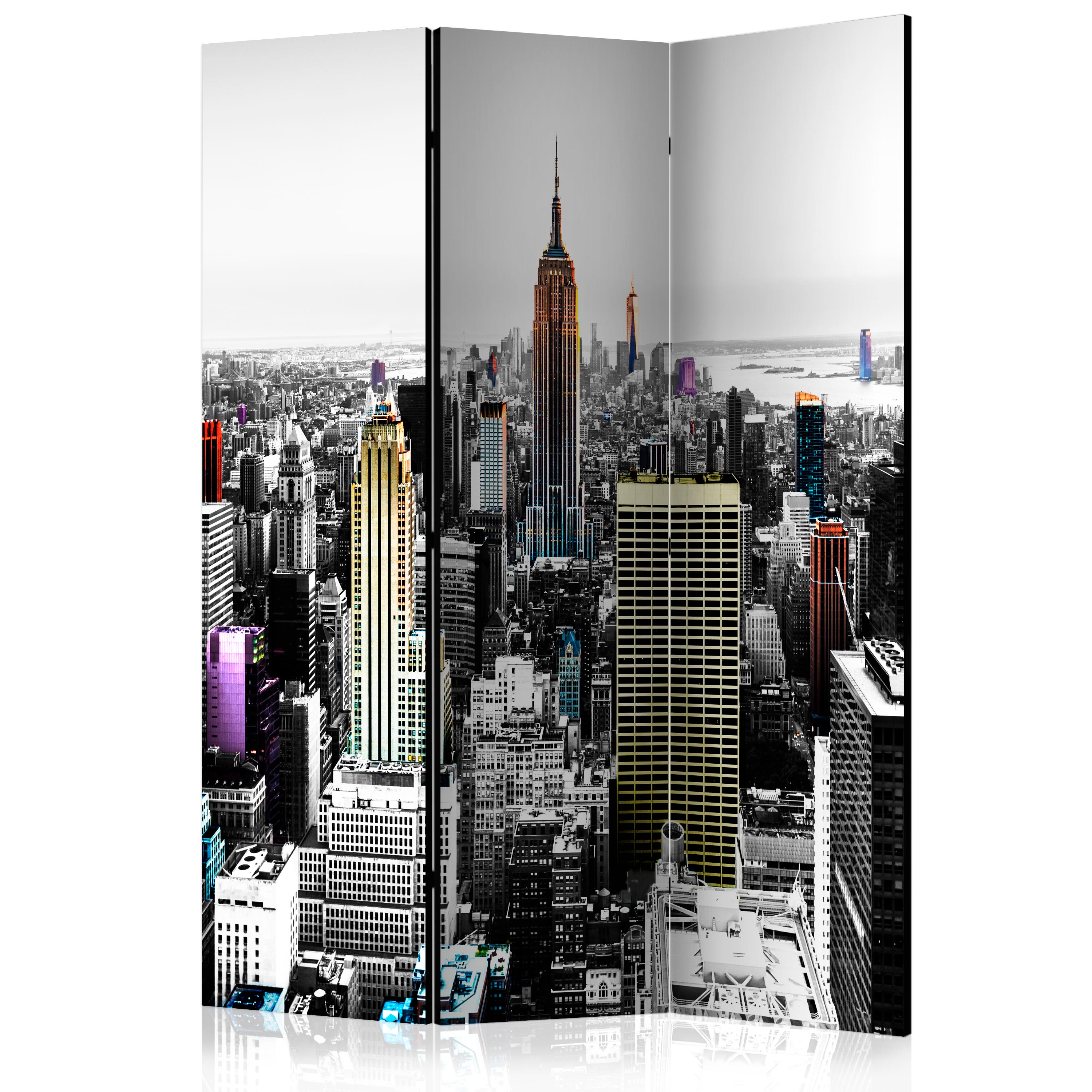 Rumsavdelare Arkiio Iridescent Skyscrapers 135x172 cm