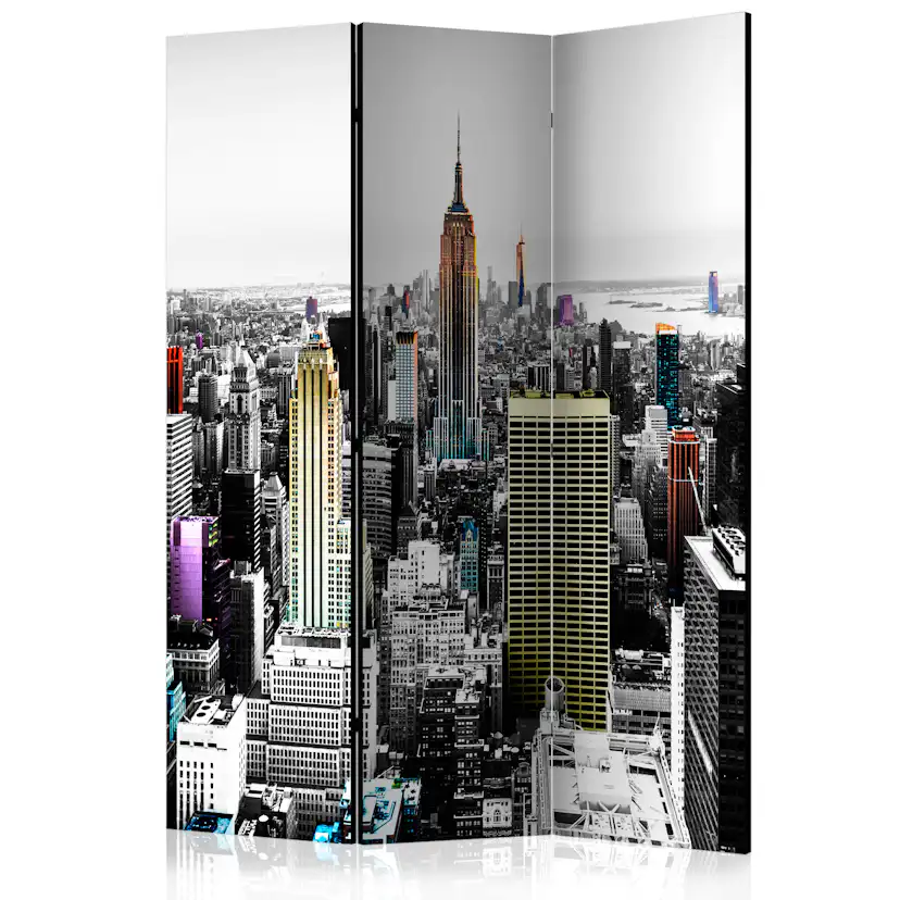 Rumsavdelare Arkiio Iridescent Skyscrapers 135x172 cm