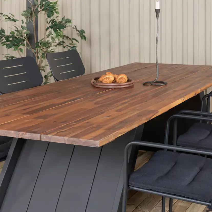 Matgrupp Venture Home Doni med 6 Nime Matstolar
