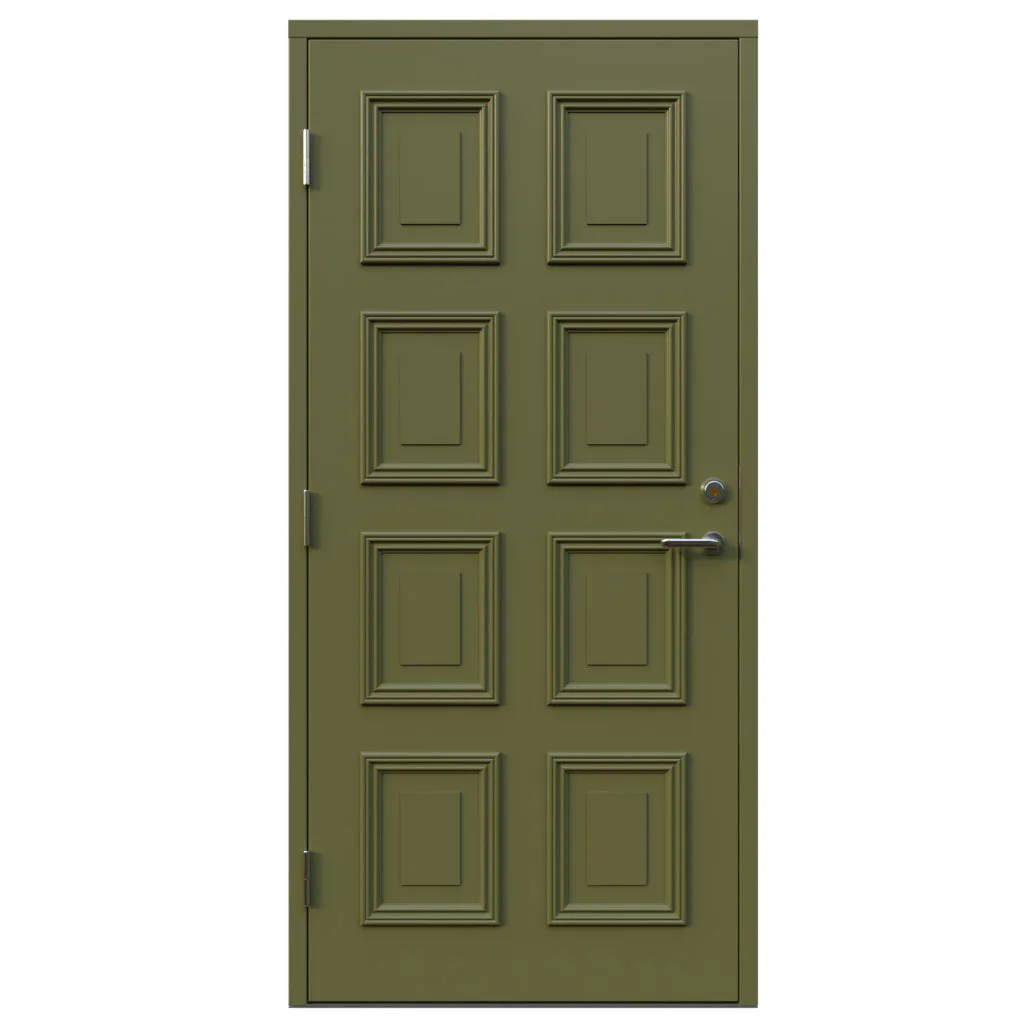 Gråda 10x21 V NCS S-5020-G70Y BxH: 100x210 cm, S-5020-G70Y, Grön, Vänster