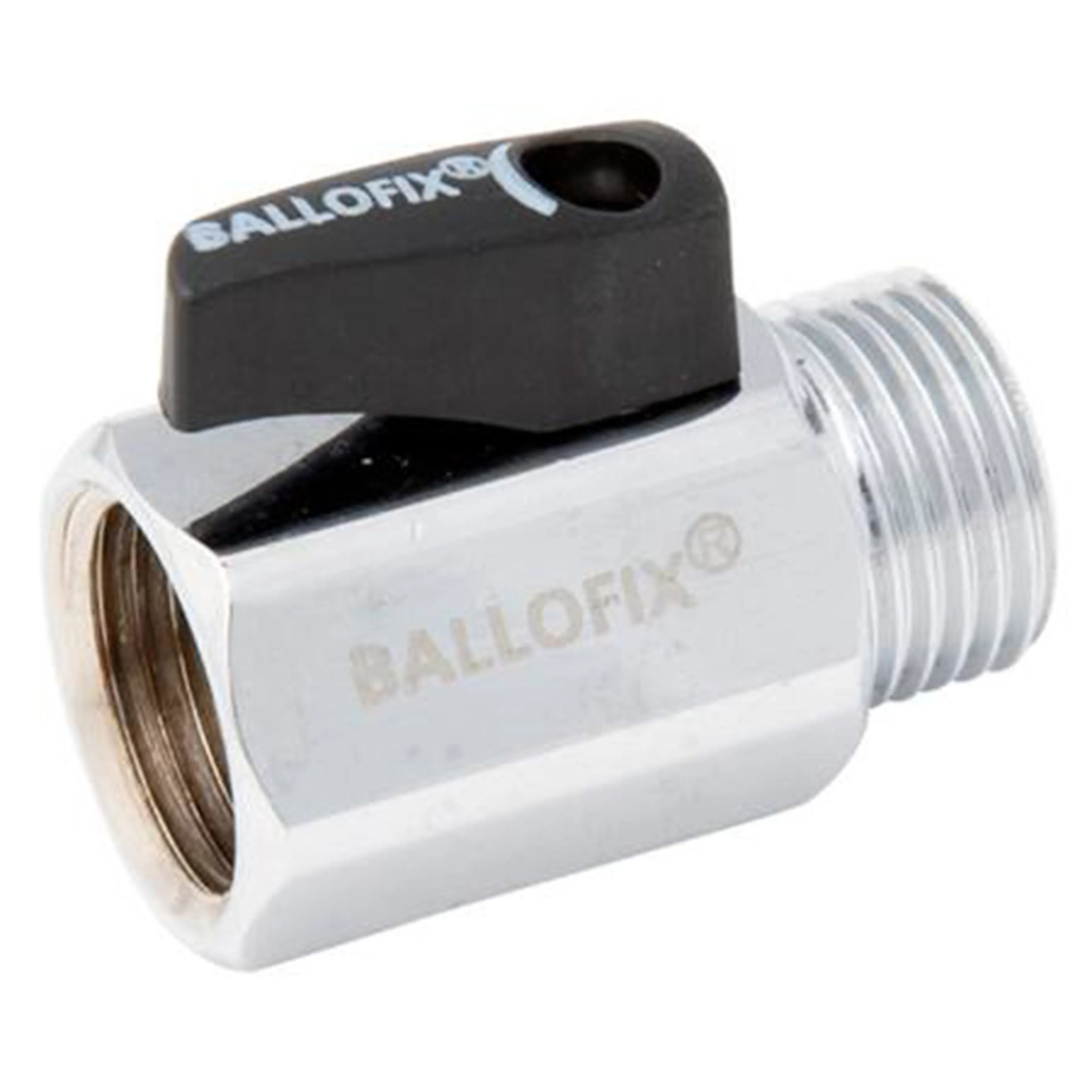 Kulventil Broen Ballofix 503 Rak med Vred Dimension: 20 mm
