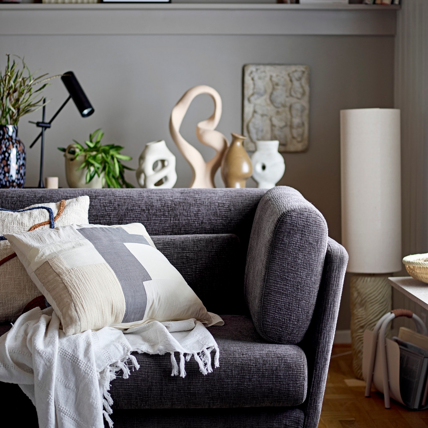 Golvlampa Bloomingville Payah