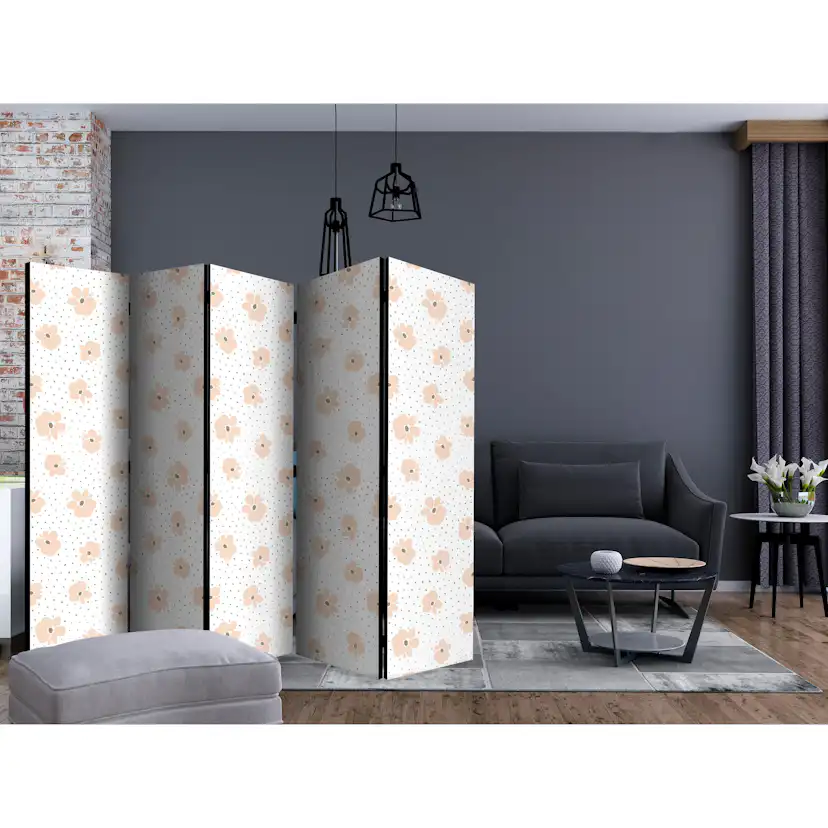 Rumsavdelare Arkiio Children Flowers II 225x172 cm