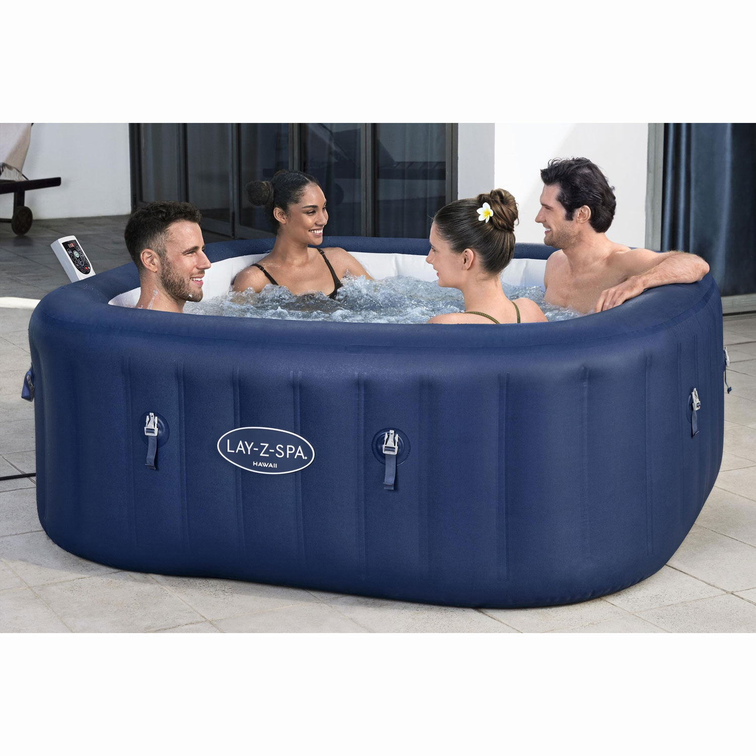 Uppblåsbart Spabad Bestway Lay-Z-Spa® Hawaii EnergySense AirJet 6