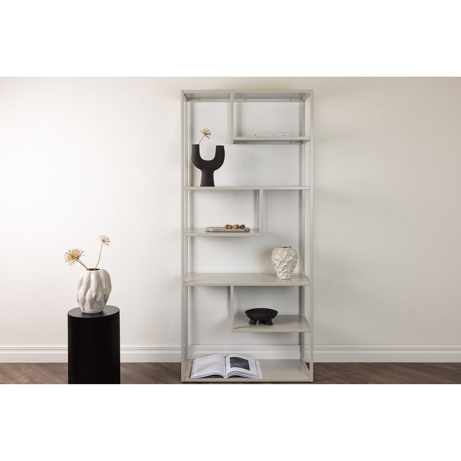 Bokhylla Venture Home Staal