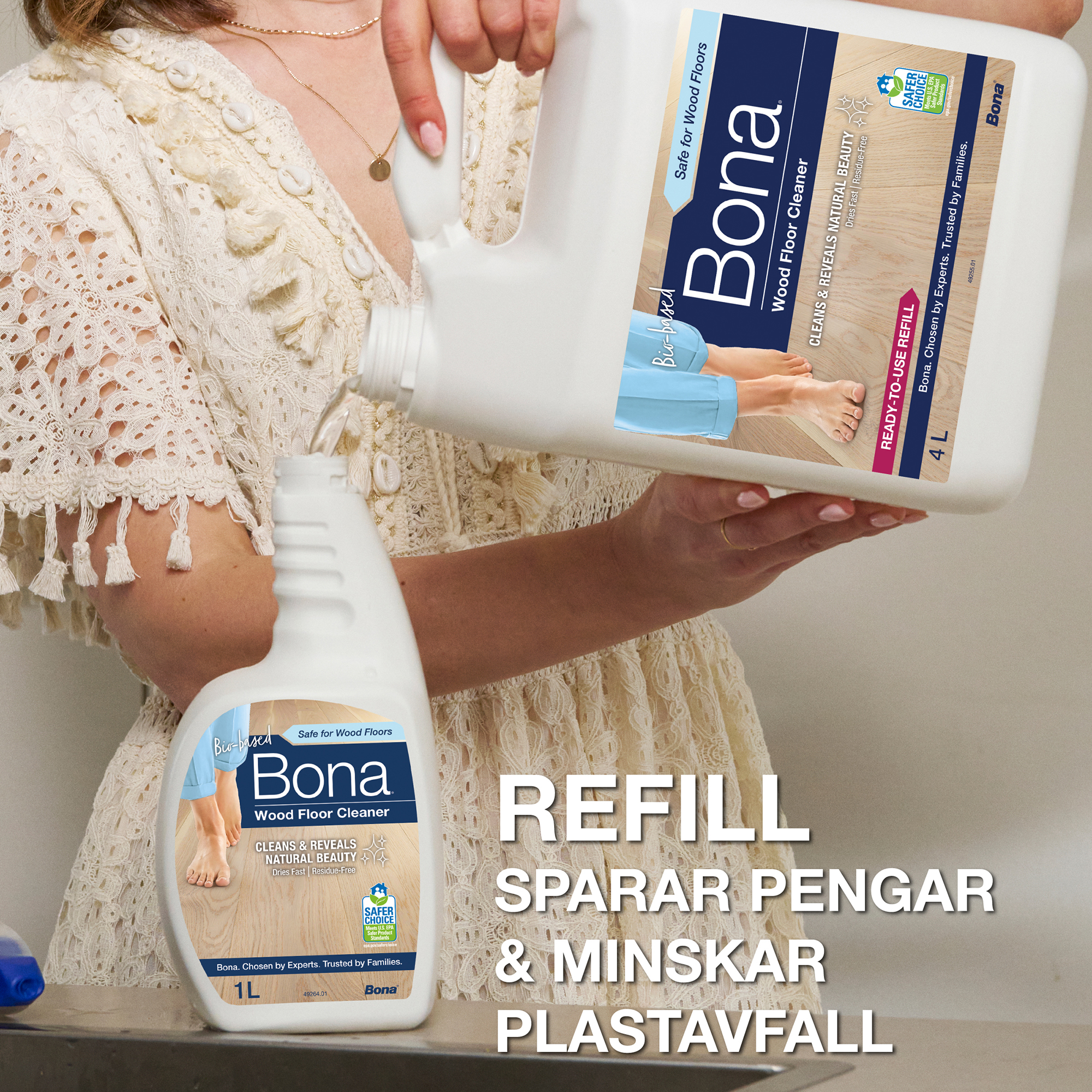 Cleaner Bona för Trägolv 1 liter