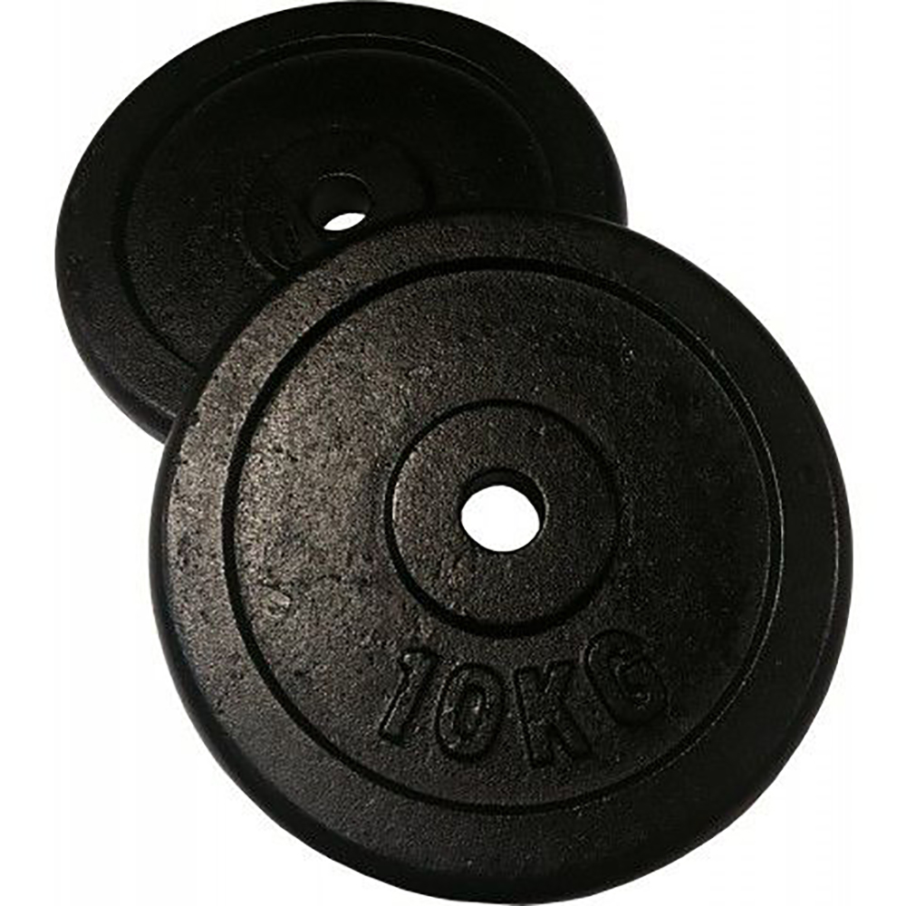 Viktskivor Fitn Shape Järn till 50 mm Stänger 2 st
