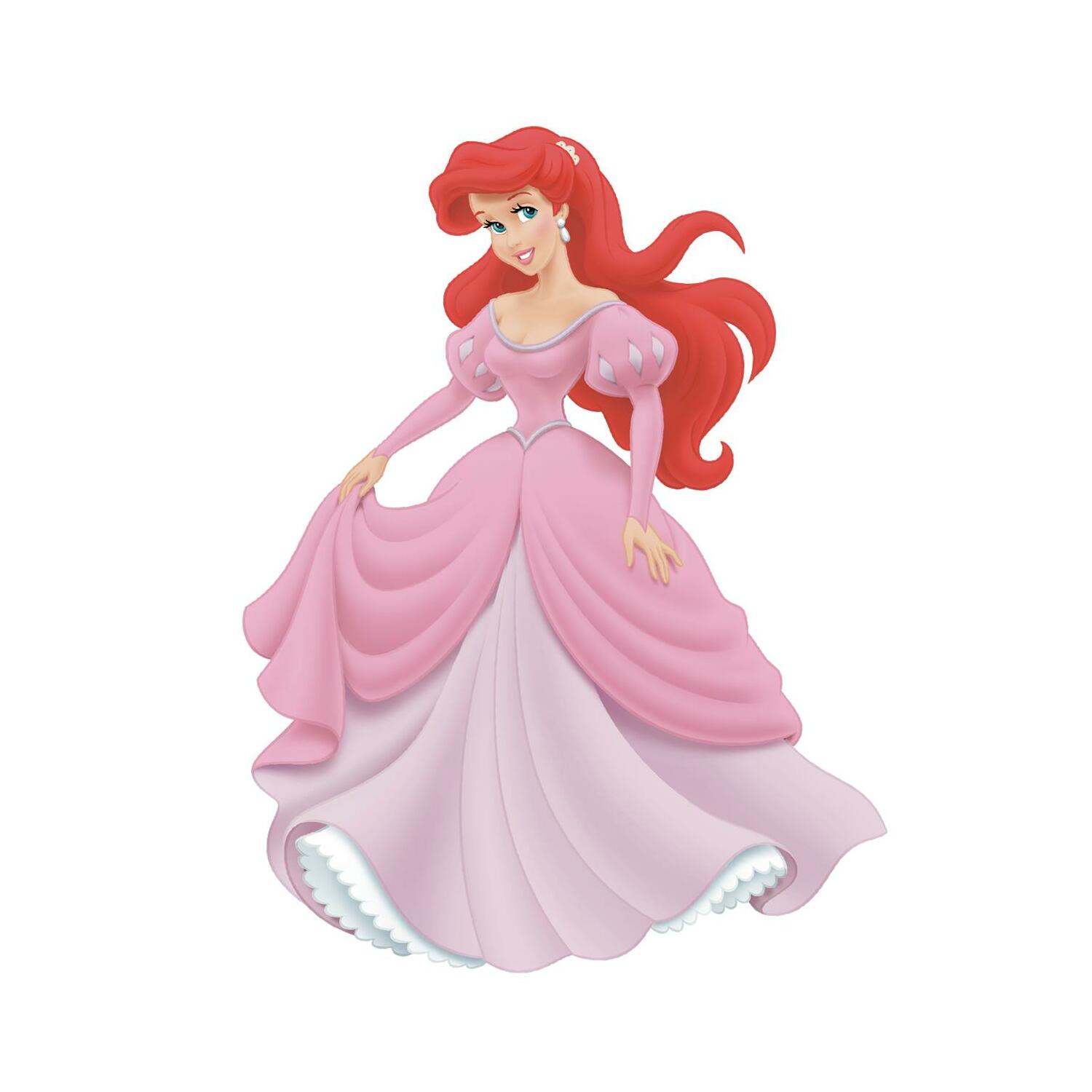 Väggdekor RoomMates Disney Prinsessan Ariel med Bling