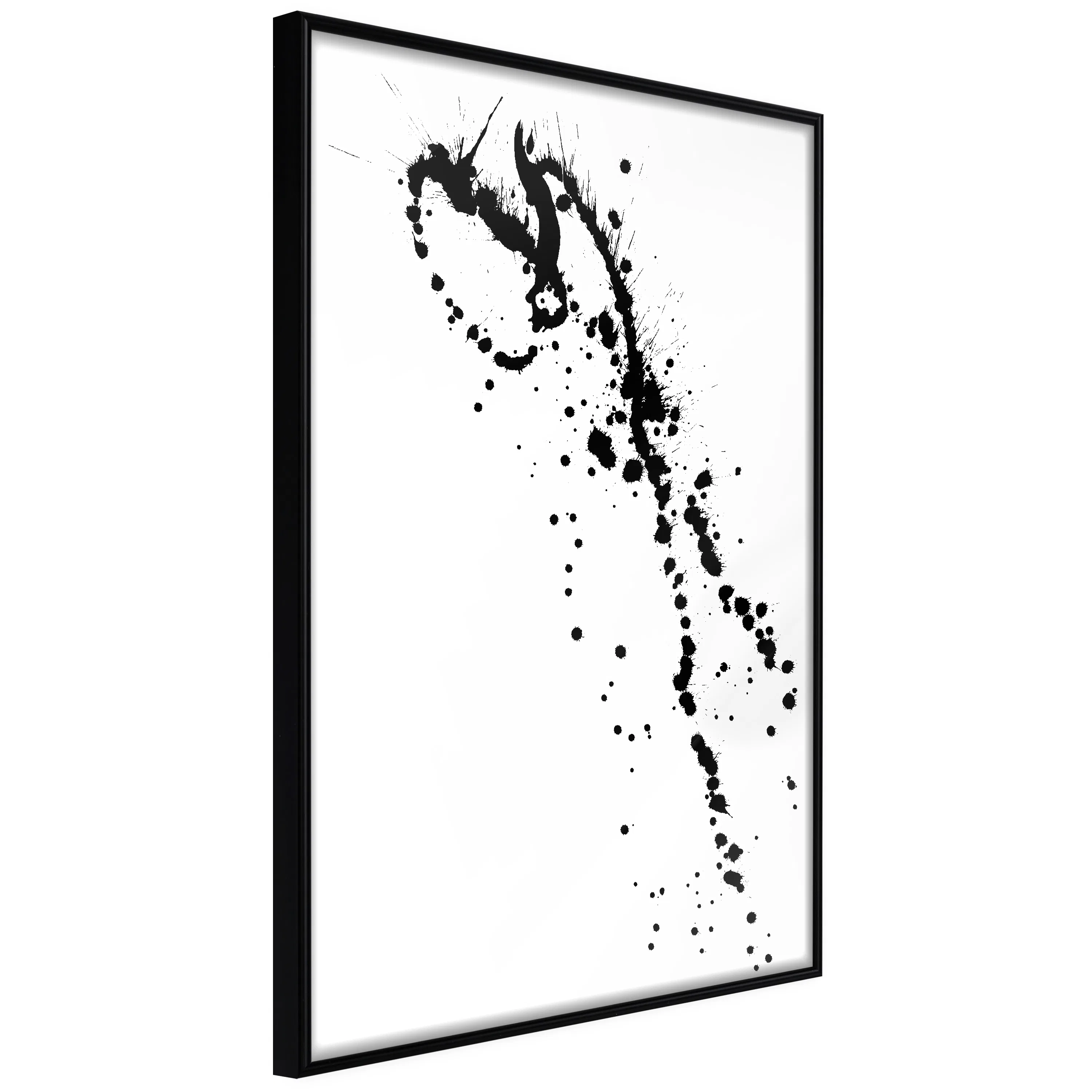 Poster Artgeist Affisch Black Splash