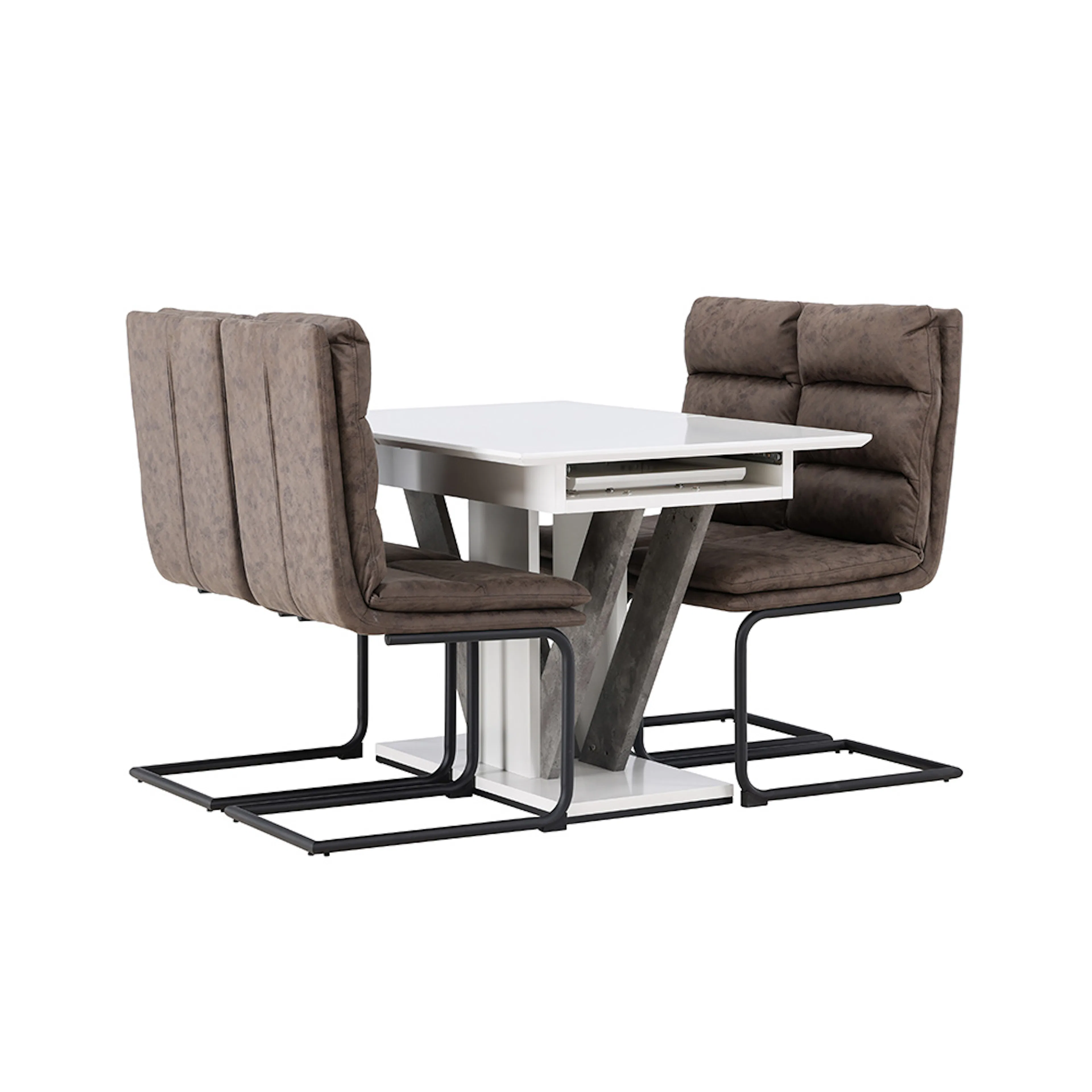 Matgrupp Venture Home Disa med 4 Zizo Stolar