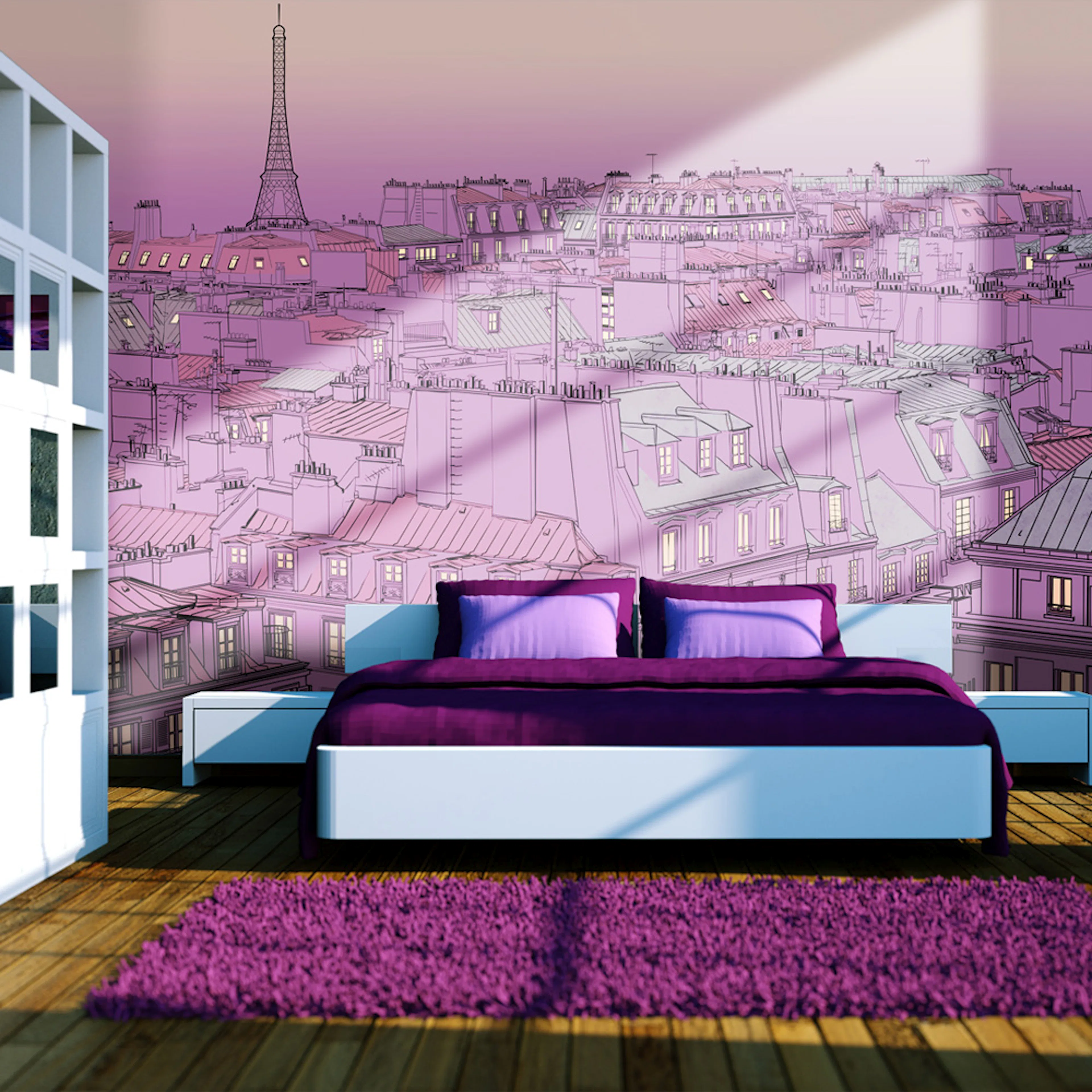 Fototapet Arkiio Fredag ​​kväll I Paris