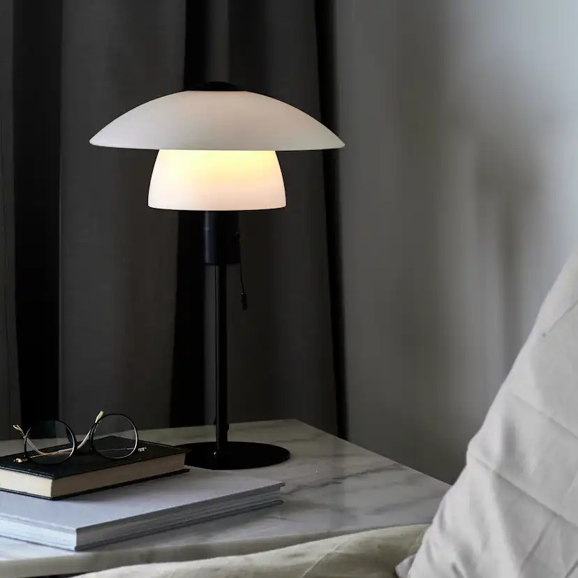 Bordslampa Nordlux Verona Opal Vit