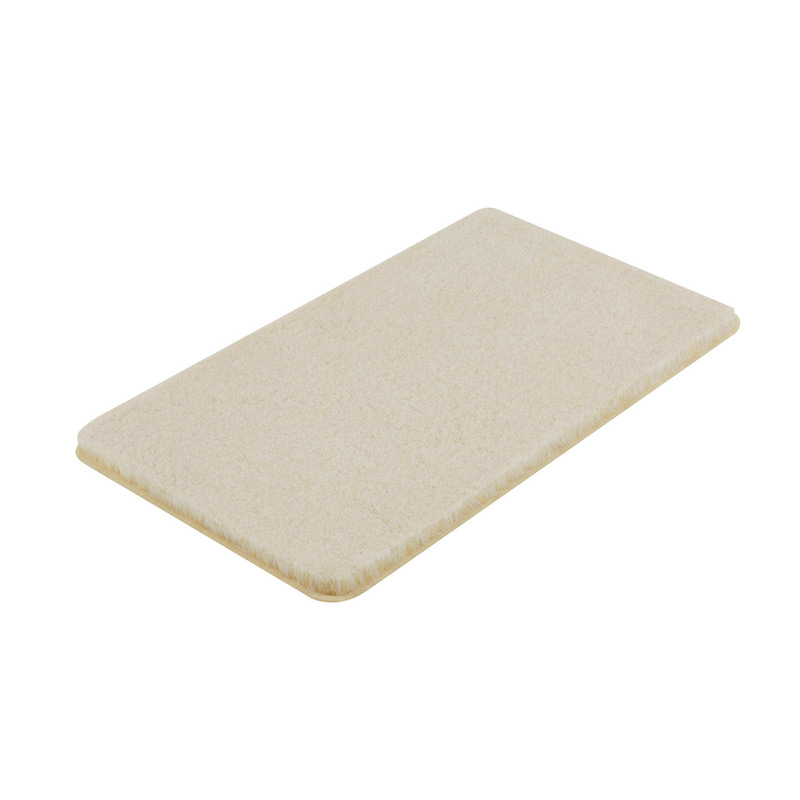 Badrumsmatta Relax sandbeige 70x120 cm Beige, 120x70