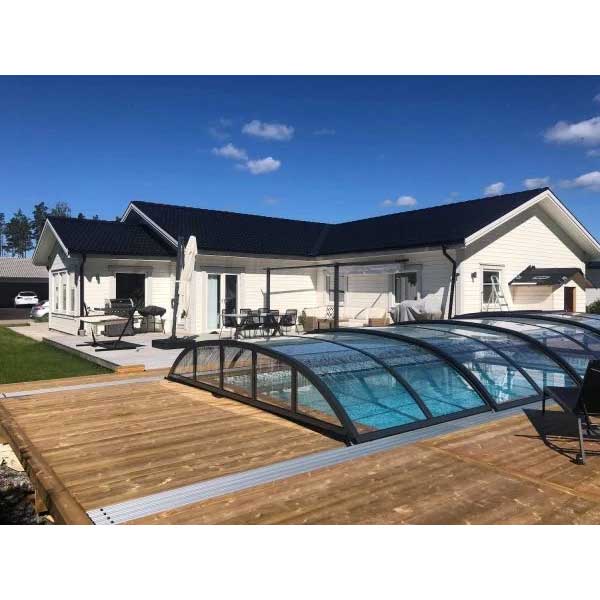 Pooltak Nordenspa Lillehammer 3,22 x 6,47 Klarplast