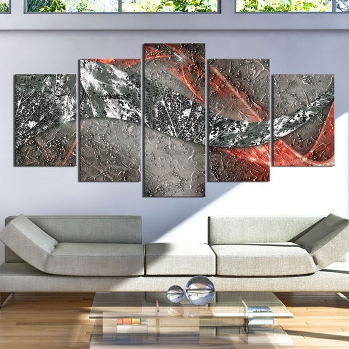 Tavla - Silver Fire 200x100 200x100 cm