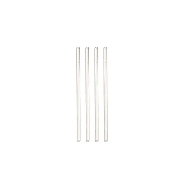 Sugrör Leonardo Glas 4-pack med Borste