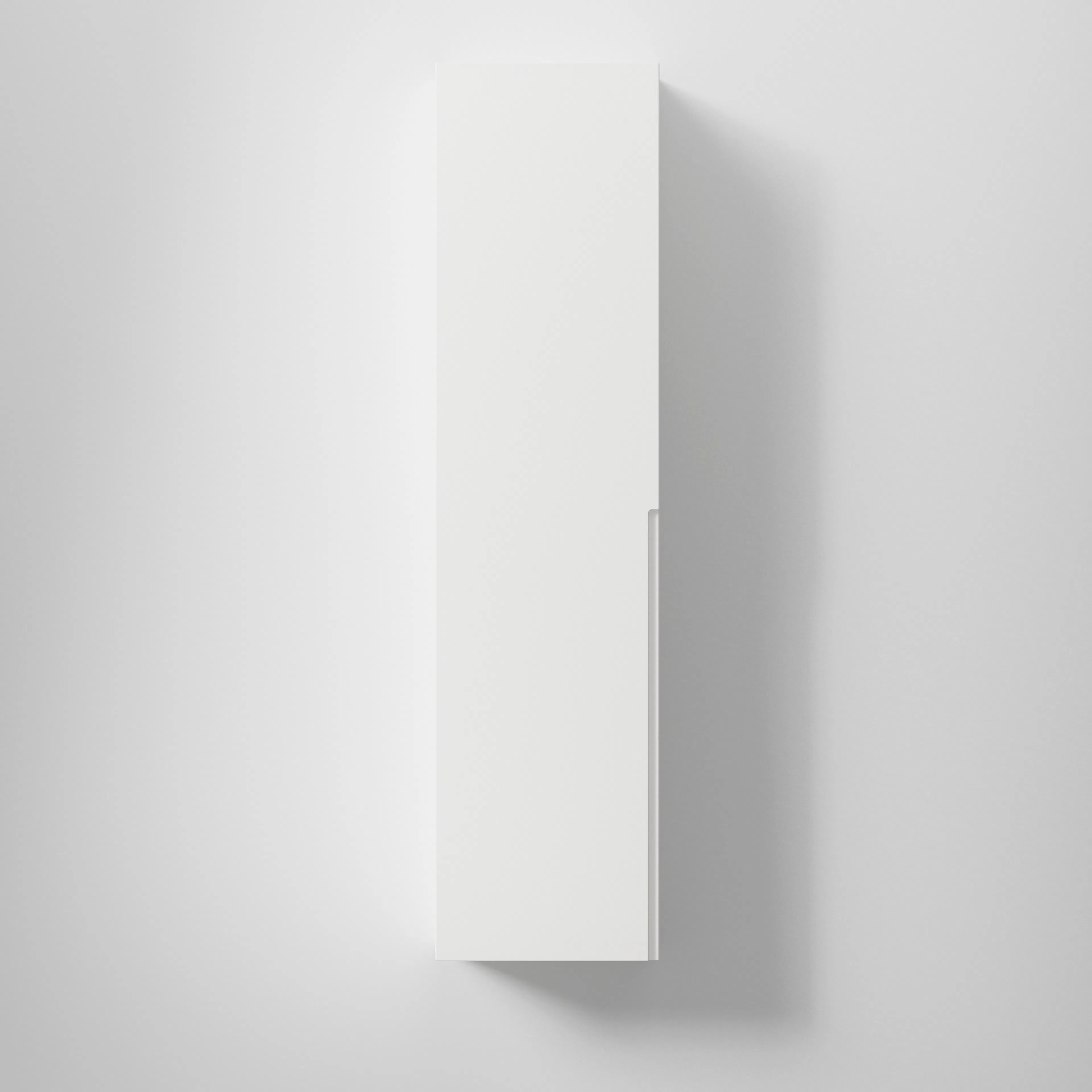Högskåp Grip 40/30 Pure White, 5 Hy, Vä Färg: Pure White, Hängning: Vänster