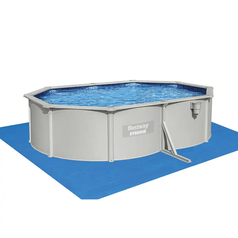 Stålväggspool Bestway Hydrium Oval 5x3,6 m