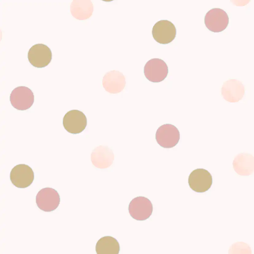 Tapet Superfresco Easy Dotty Polka Rosa American Gold