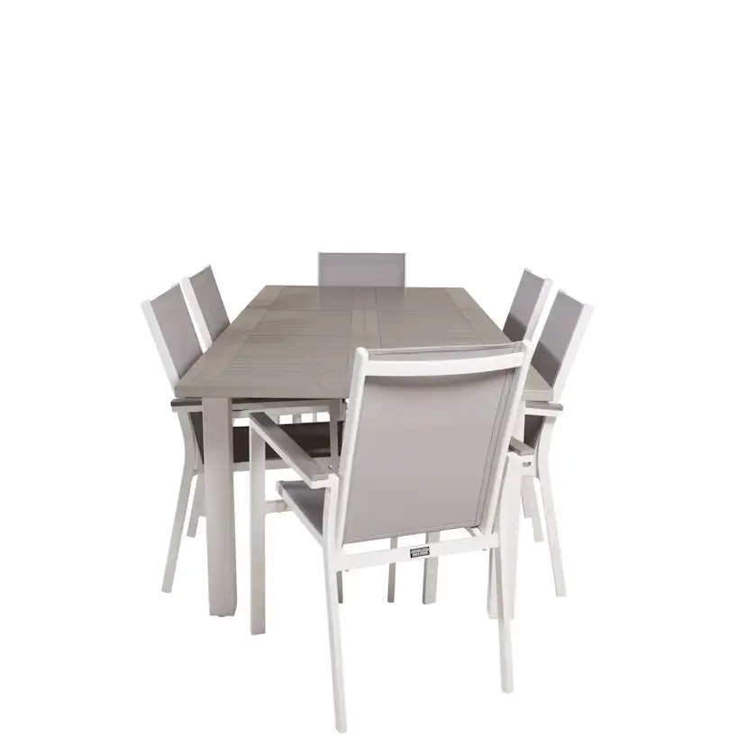 Matgrupp Venture Home Aleyna 152/210 med 6 Pincy Stolar