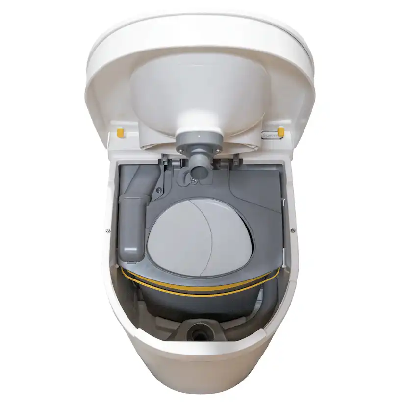 Fritidstoalett Separett Tiny® urinseparerande toalett med urinledning
