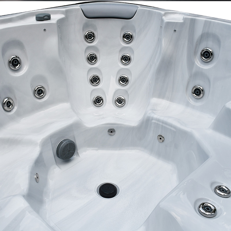 Spabad Westerbergs Sandhamn 42 Jets Vit med Lock