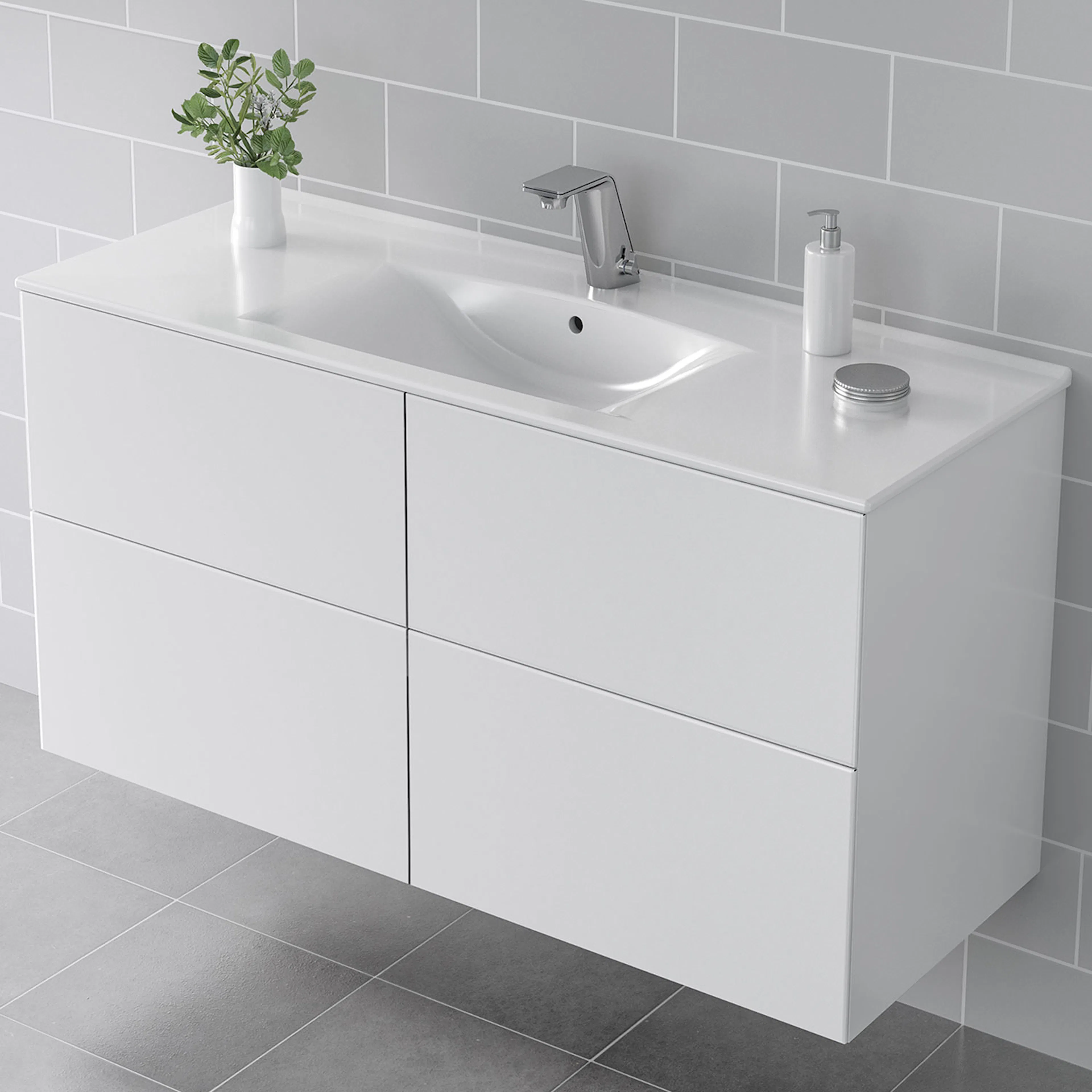 Tvättställ IDO Elegant 16422 120 cm