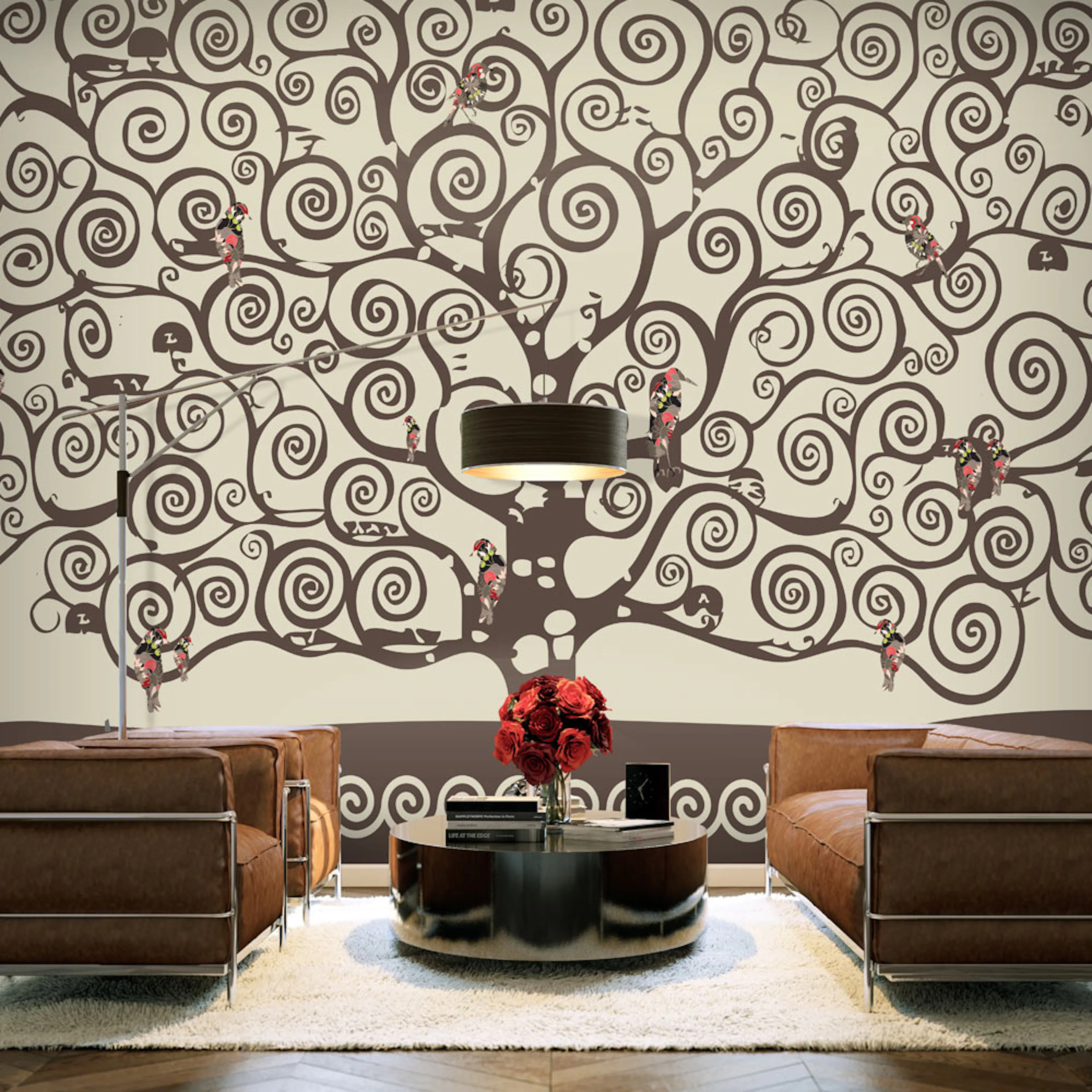 Fototapet Arkiio Spiral Branches