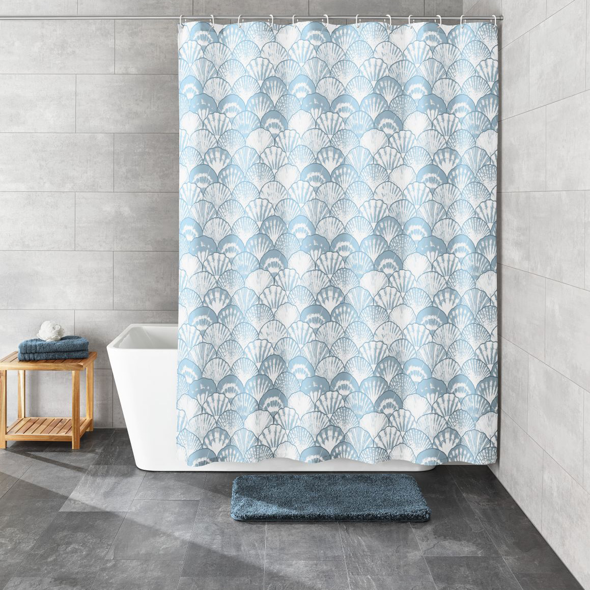 Duschdraperi Kleine Wolke Concha