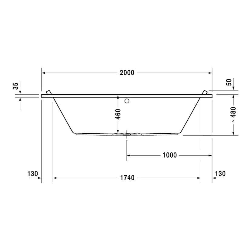 Badkar Duravit Starck