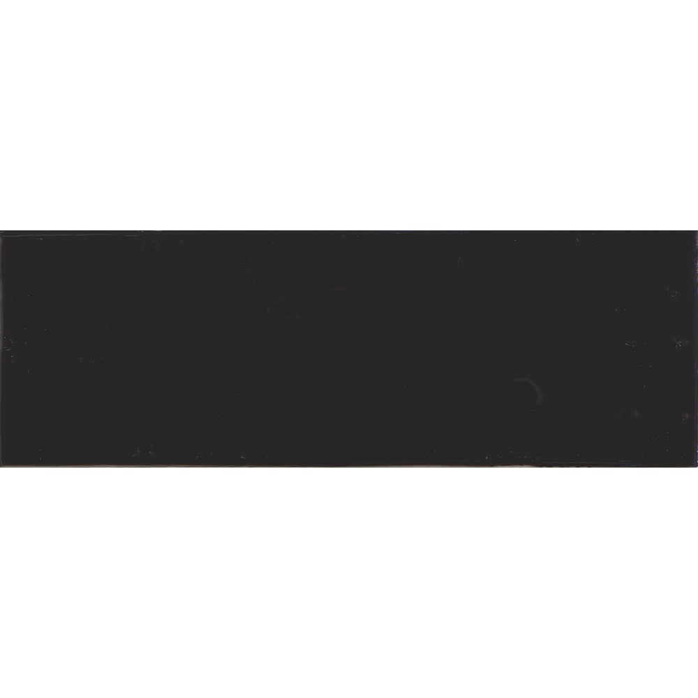 Kakel Tenfors Lineo Black Blank 6,5x20 cm