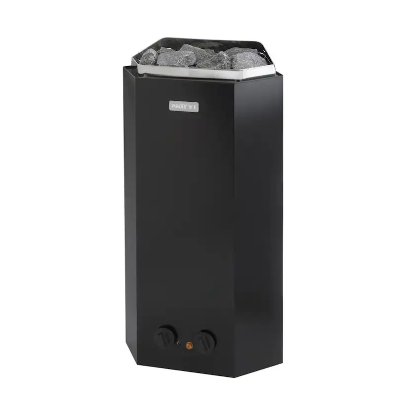 Bastuaggregat Narvi Minex 3,0 kW Svart Svart