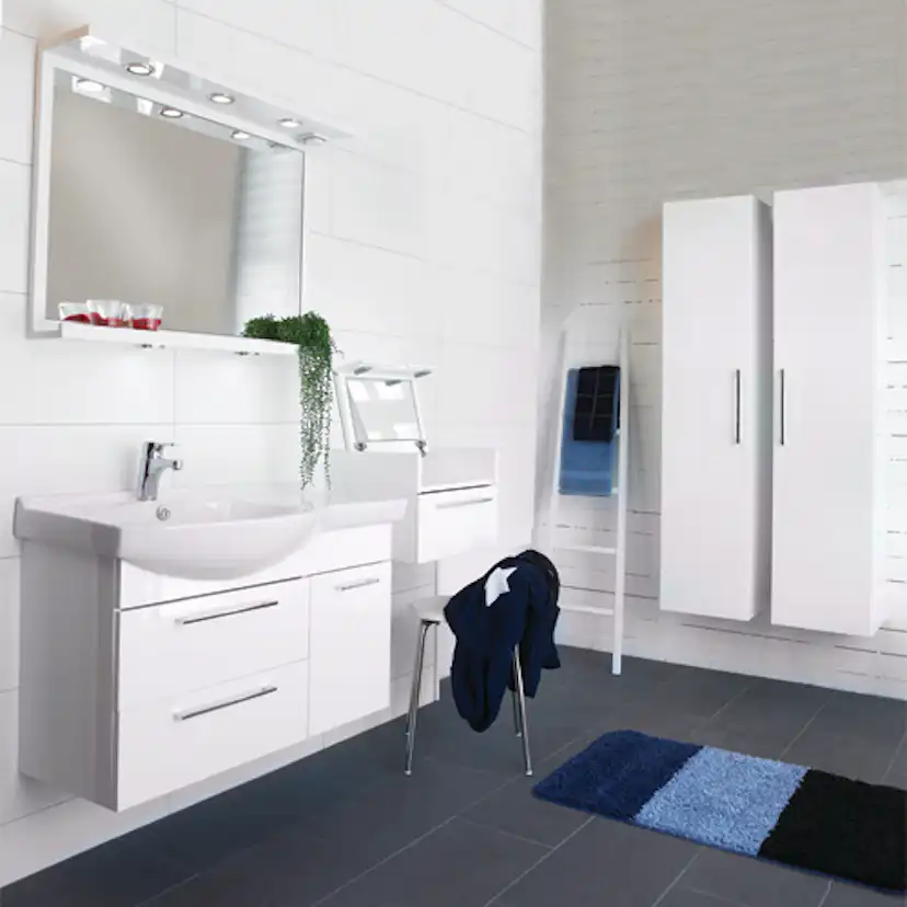 Möbelpaket Noro Polo Vit Högblank