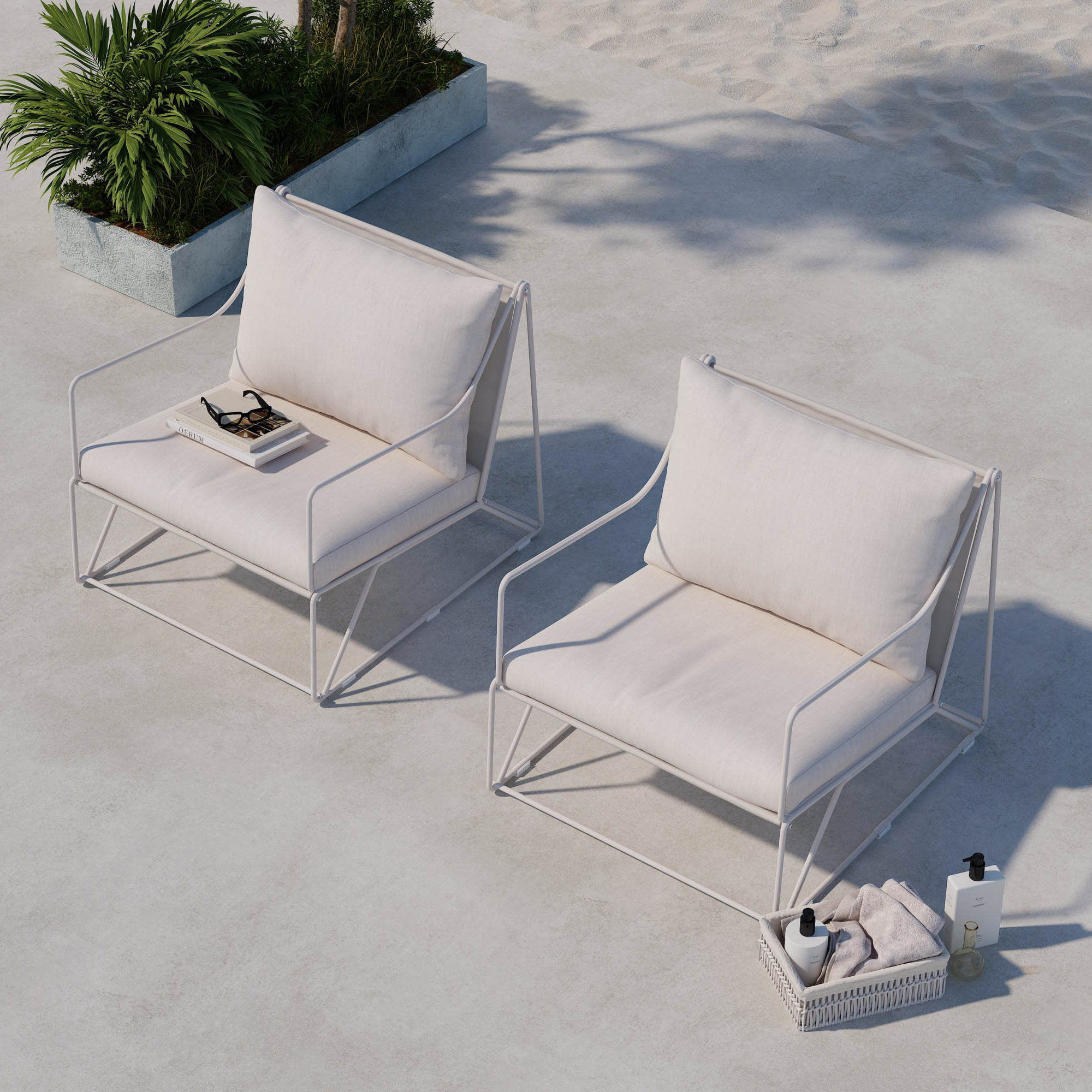 Utesoffa Comfort Garden Usteryd 2 sits Loungesoffa Utomhus