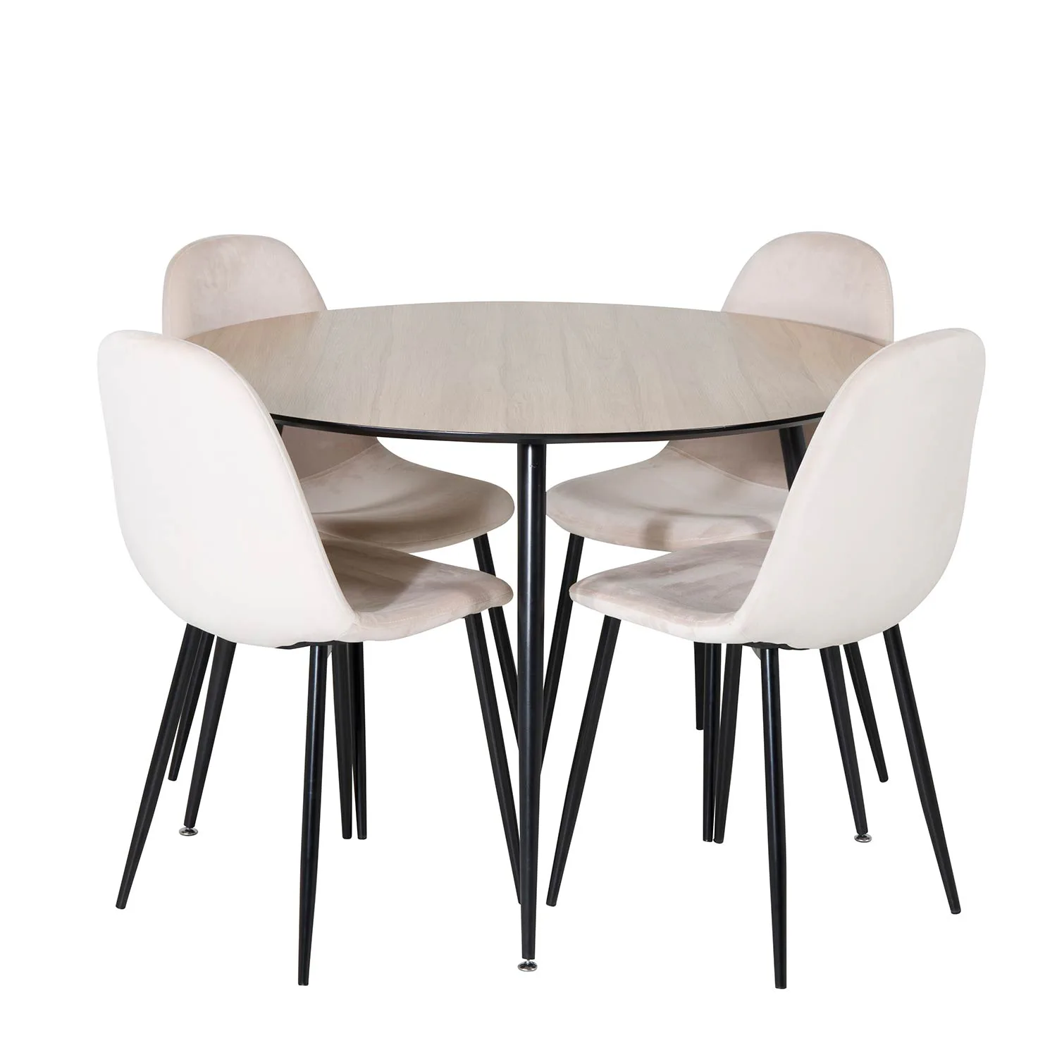 Natur/Svart/Beige
