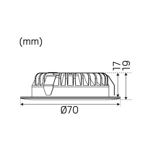 Minidownlight Hide-a-lite 1202 Multi 12V