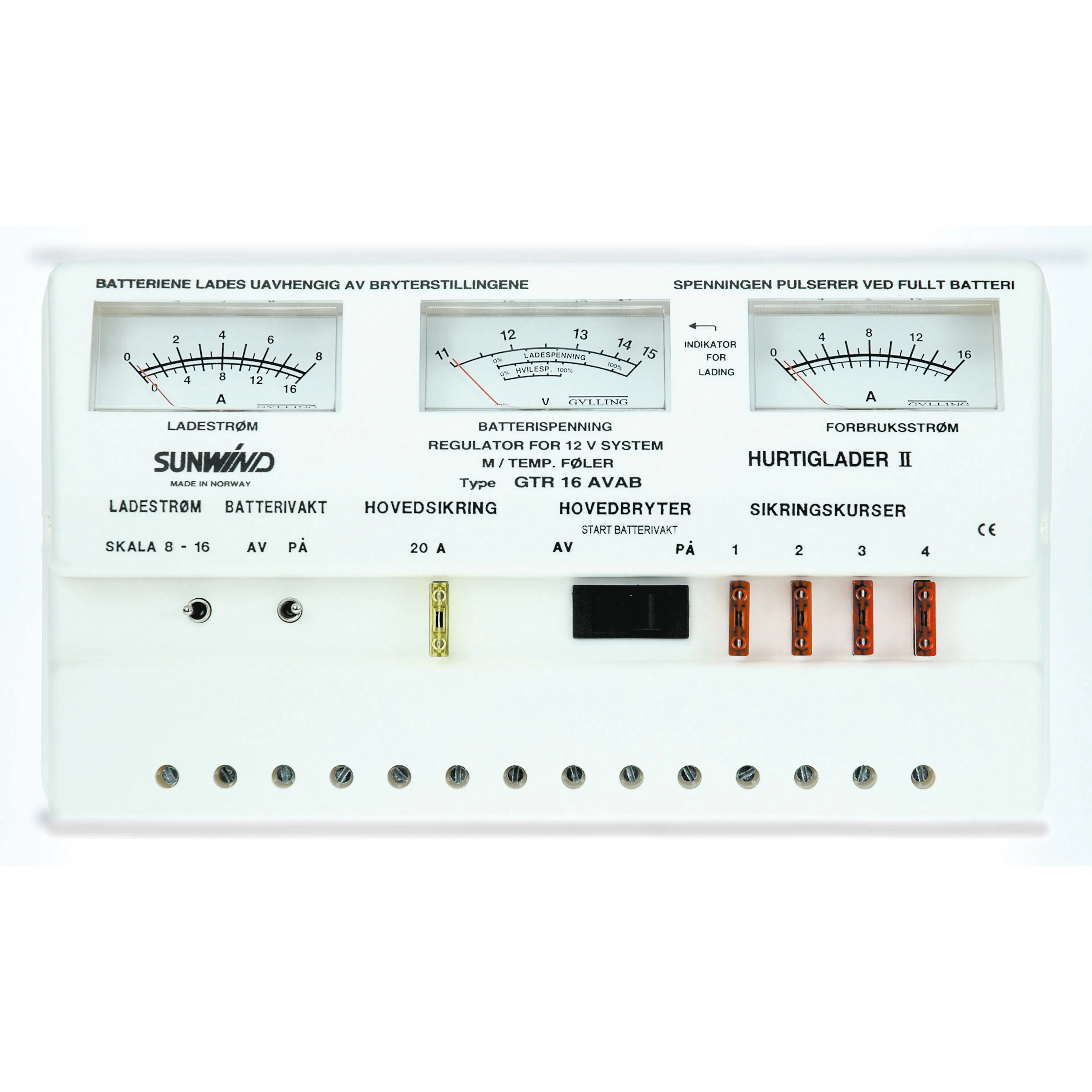 Solcellsregulator Sunwind 20 AVAB