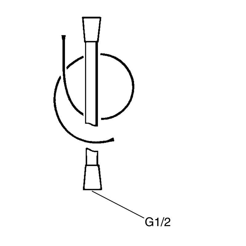 Duschslang 1,5 Fkr 150 cm Kartong