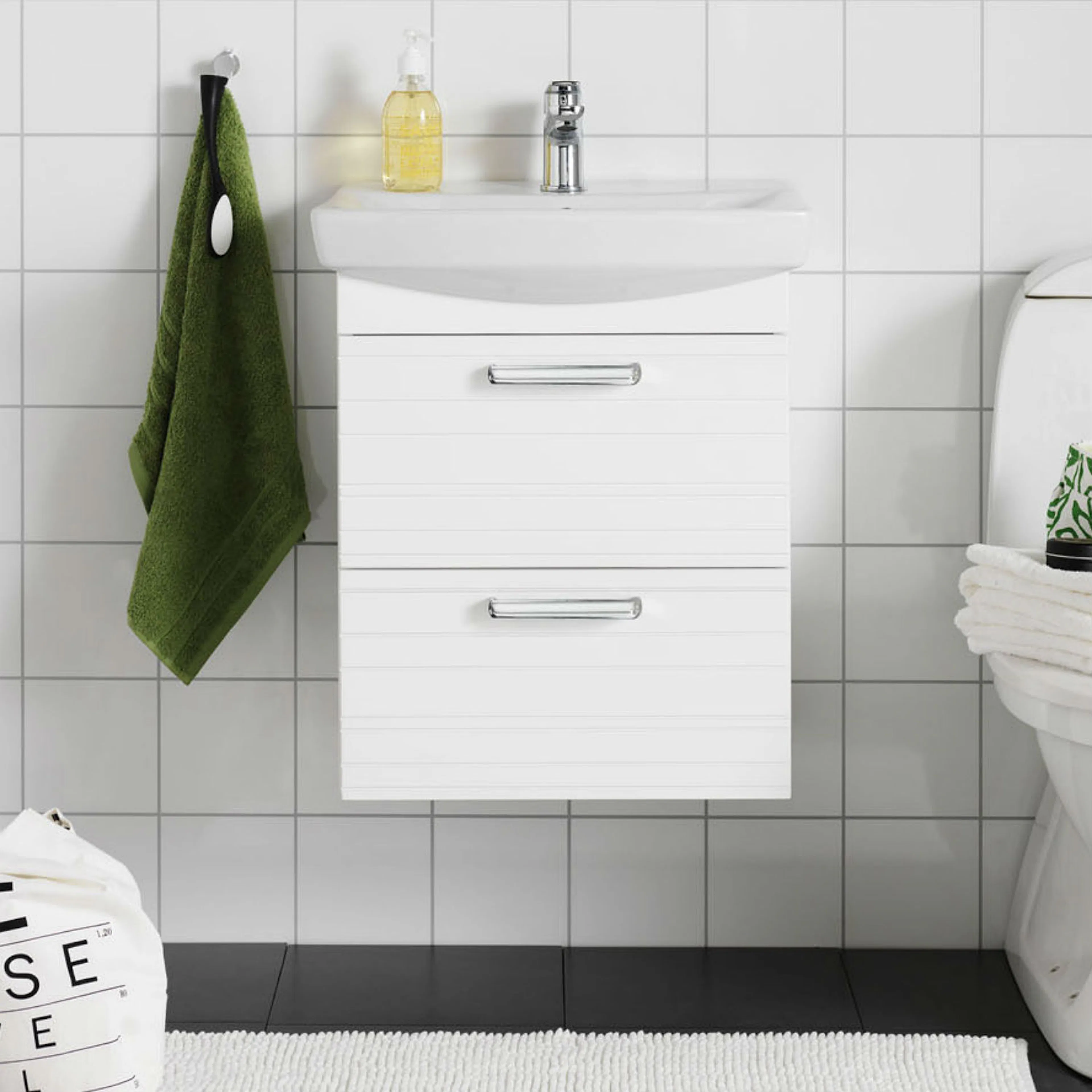 Lådfront Hafa Life Lines Vit Matt