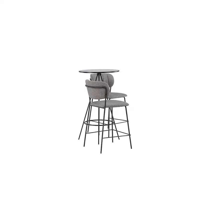 Matgrupp Venture Home Bistro Ø60 cm med 2 st Bell stolar