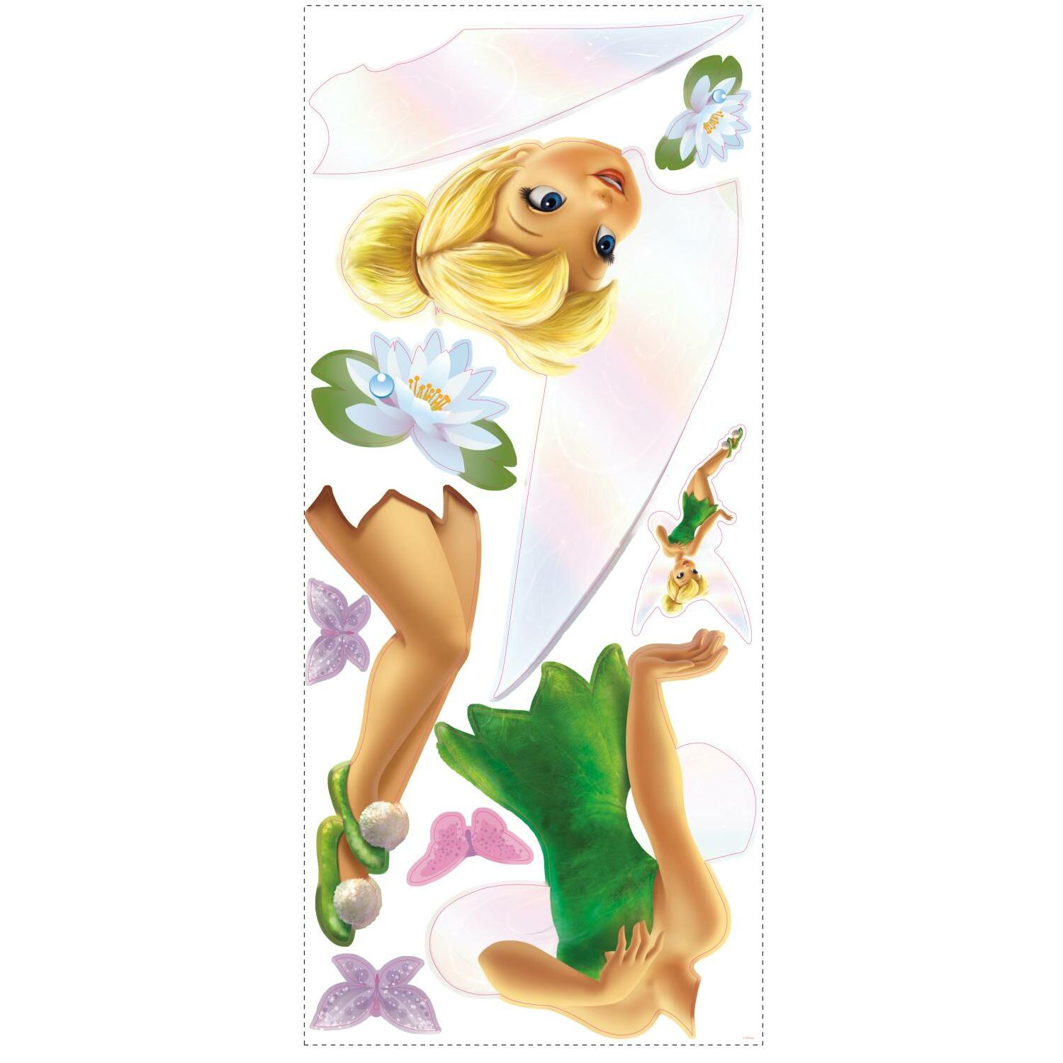 Väggdekor RoomMates Disney Fairies Tingeling Glitter