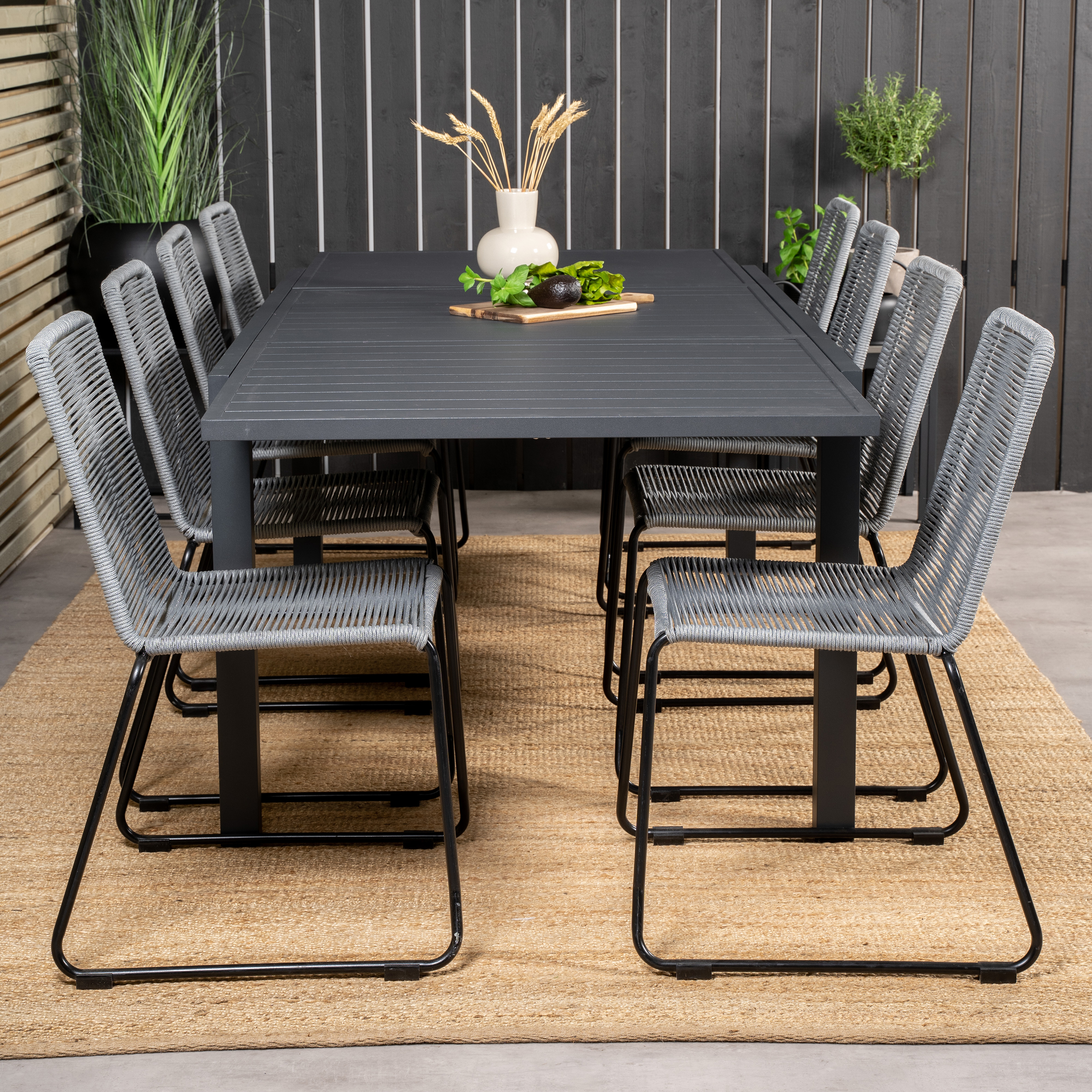 Matgrupp Venture Home Madrid 160/240 med 8 Leon Stolar