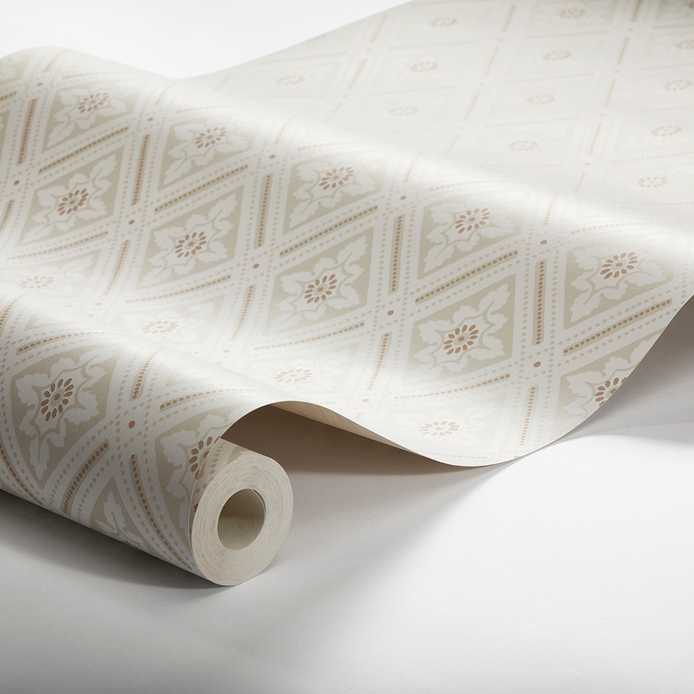 Tapet Boråstapeter Falsterbo III Ester 7660 EasyUp, Mönstrad Beige